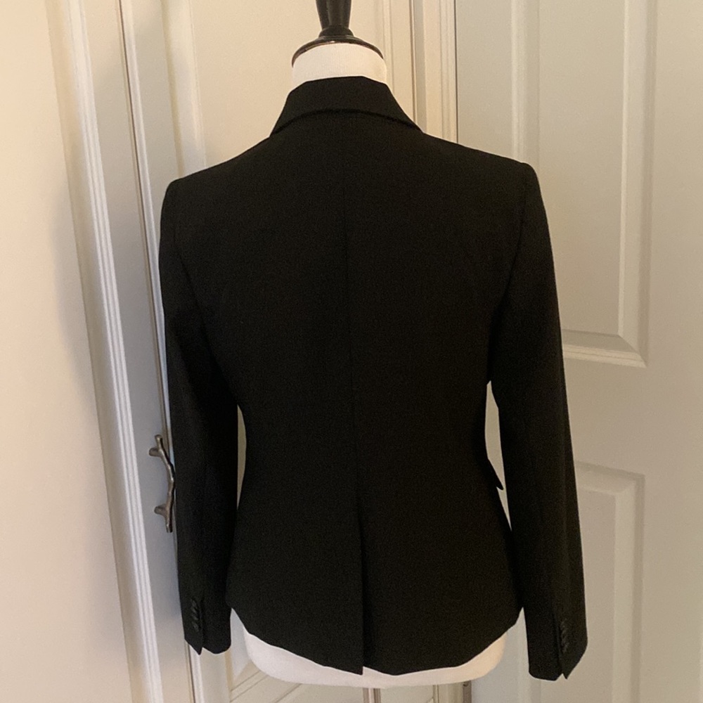 Single Button Black Blazer - image 3